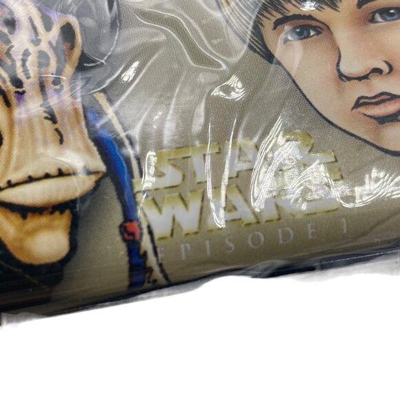 Star Wars Episode I Metal Pencil Box Impact Inc. Featuring Anakin Jar Jar NEW - Picture 6 of 7